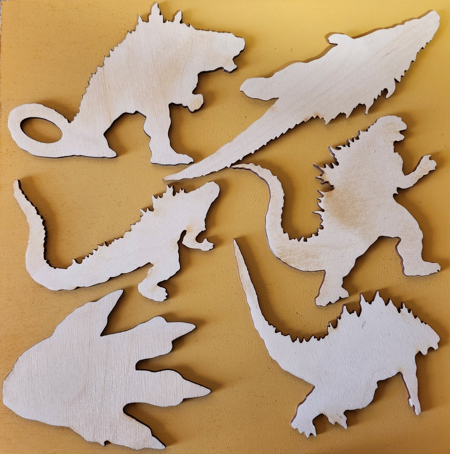 Wall Art Godzilla Cutouts